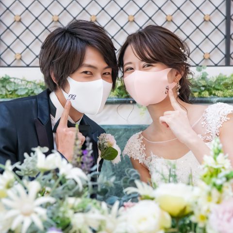 感染対策もおしゃれに 結婚式演出編 アークベルグループ ブライダルステージ デュオ グランシャリオのスタッフブログ こまちウエディング Net新潟版