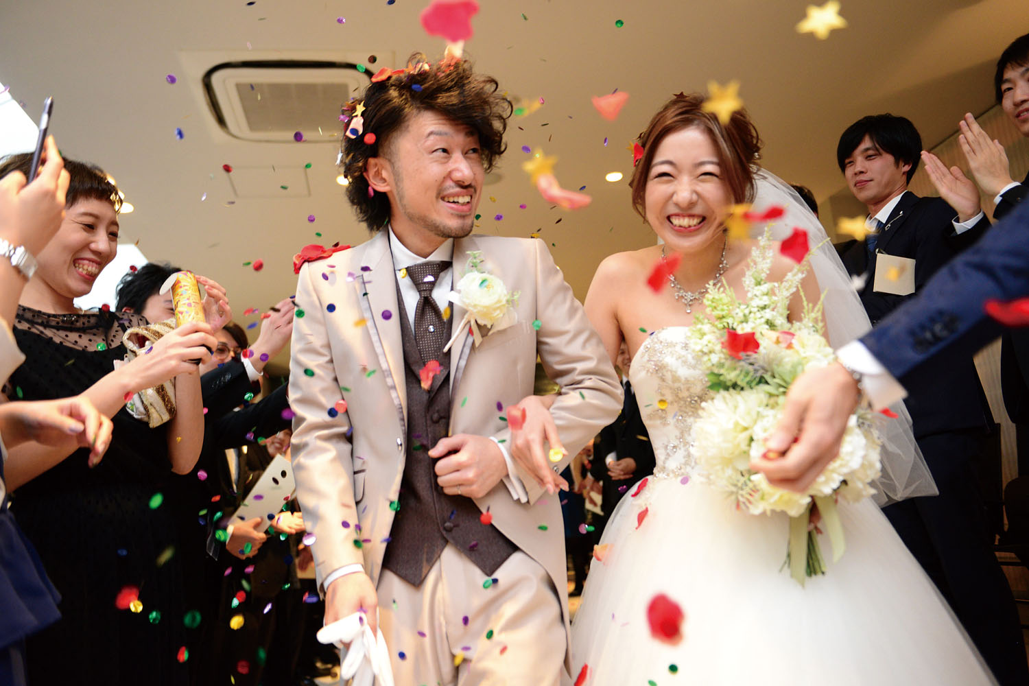 結婚式レポート 大好きな 星 と 緑 をテーマに作り上げる結婚式 Hillside Villa Ciel Et Vert 長岡市 こまウエmagazine